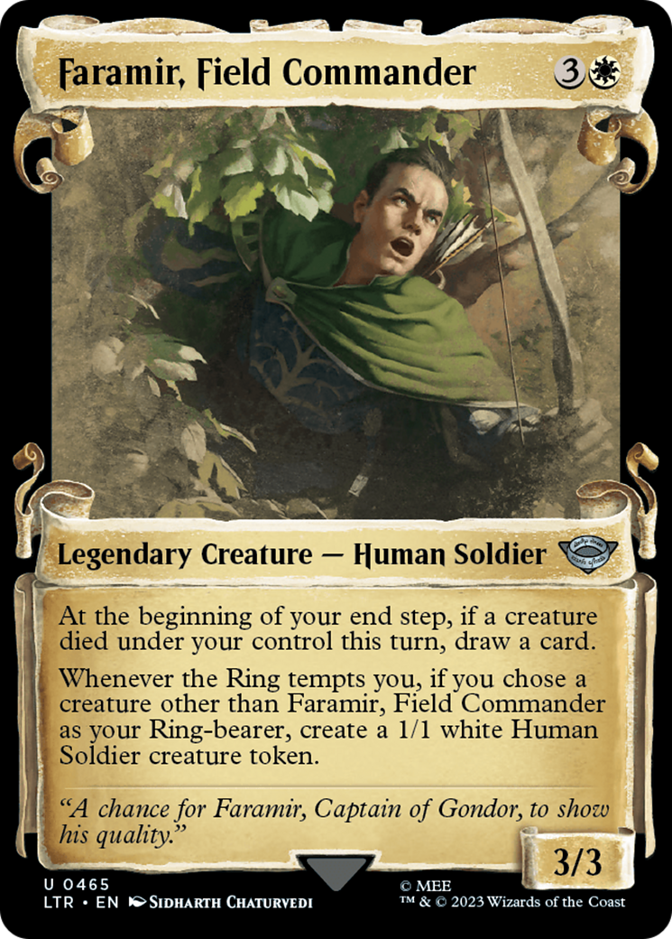 Faramir, Field Commander [The Lord of the Rings: Tales of Middle-Earth Showcase Scrolls] - Magic: The Gathering - Card Brawlers | Quebec | Canada |