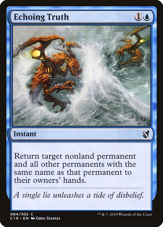 Echoing Truth [Commander 2019] - Magic: The Gathering - Card Brawlers | Quebec | Canada |