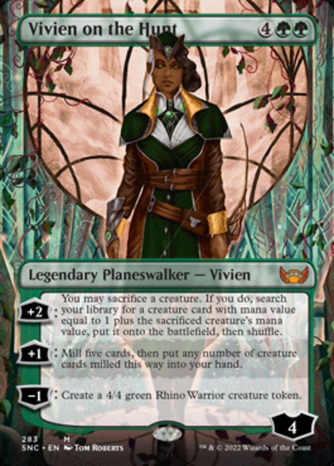 Vivien on the Hunt (Borderless) [Streets of New Capenna] - Magic: The Gathering - Card Brawlers | Quebec | Canada |