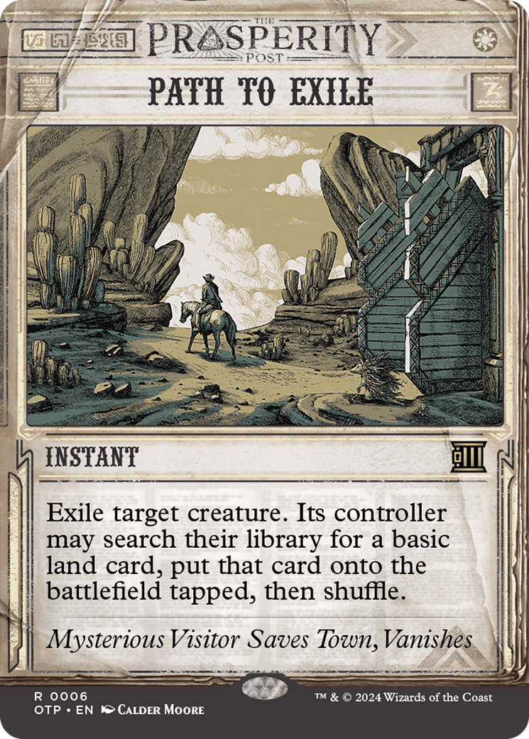Path to Exile [Outlaws of Thunder Junction: Breaking News] - Magic: The Gathering - Card Brawlers | Quebec | Canada |