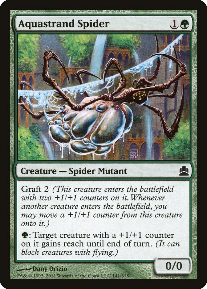 Aquastrand Spider [Commander 2011] - Magic: The Gathering - Card Brawlers | Quebec | Canada |