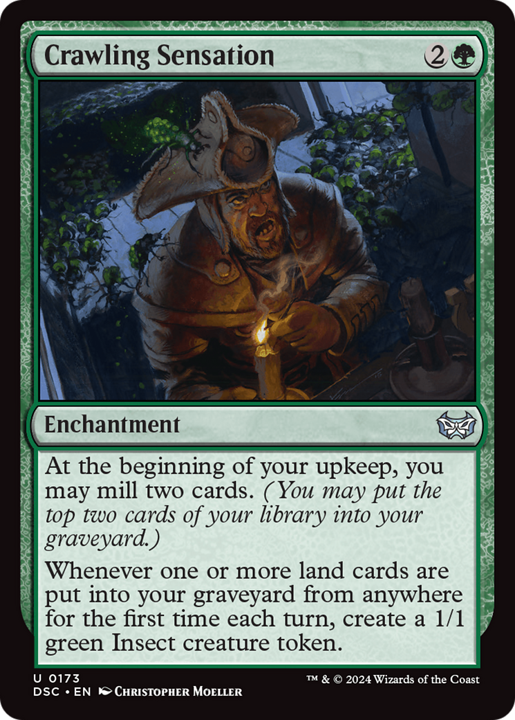 Crawling Sensation [Duskmourn: House of Horror Commander] - Magic: The Gathering - Card Brawlers | Quebec | Canada |