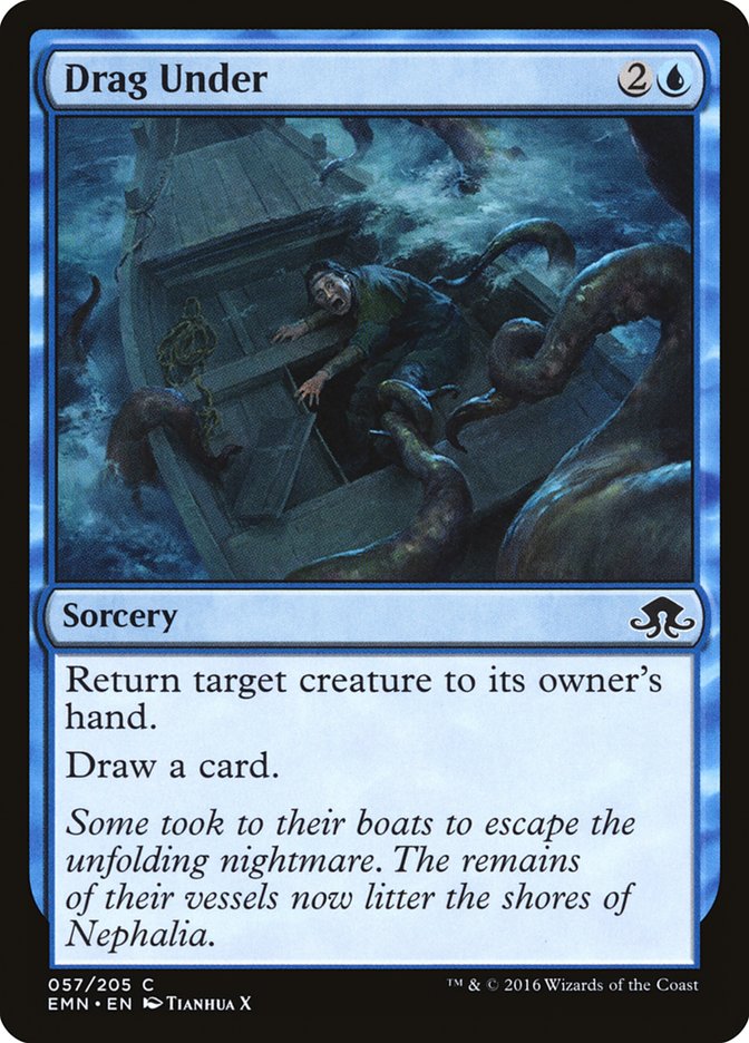 Drag Under [Eldritch Moon] - Magic: The Gathering - Card Brawlers | Quebec | Canada |
