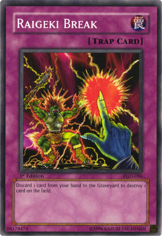 Raigeki Break [PGD-096] Common - Yu-Gi-Oh! - Card Brawlers | Quebec | Canada |