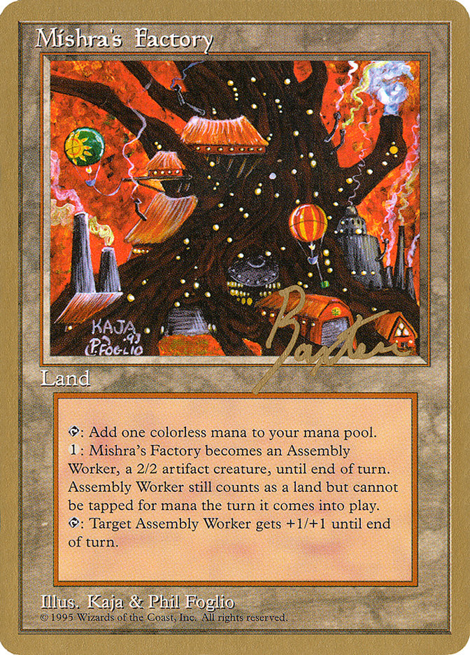 Mishra's Factory (George Baxter) [Pro Tour Collector Set] - Magic: The Gathering - Card Brawlers | Quebec | Canada |