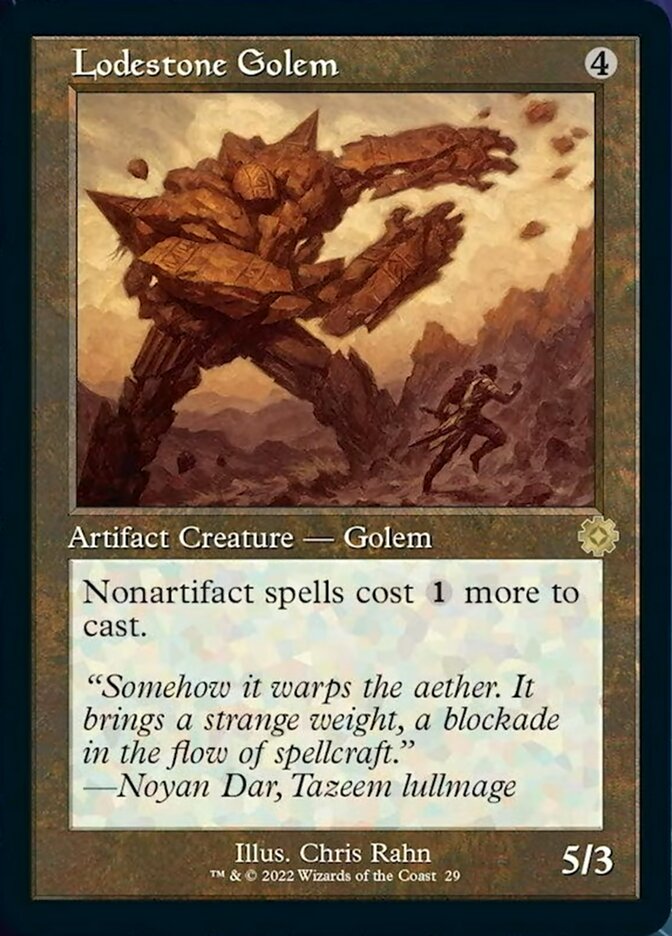 Lodestone Golem (Retro) [The Brothers' War Retro Artifacts] - Magic: The Gathering - Card Brawlers | Quebec | Canada |