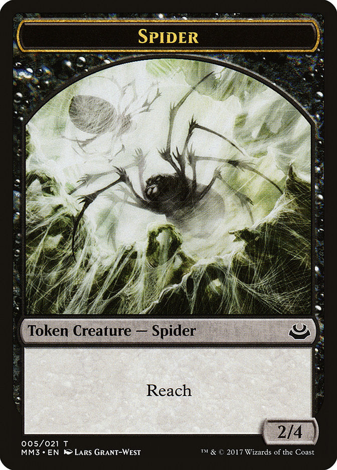 Spider Token [Modern Masters 2017 Tokens] - Magic: The Gathering - Card Brawlers | Quebec | Canada |