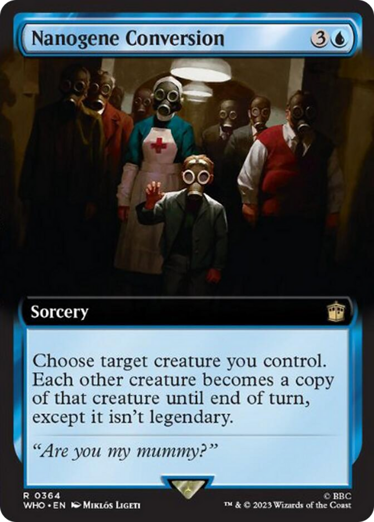 Nanogene Conversion (Extended Art) [Doctor Who] - Magic: The Gathering - Card Brawlers | Quebec | Canada |