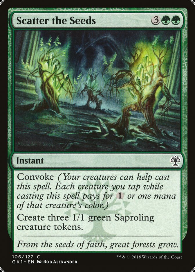 Scatter the Seeds [Guilds of Ravnica Guild Kit] - Magic: The Gathering - Card Brawlers | Quebec | Canada |