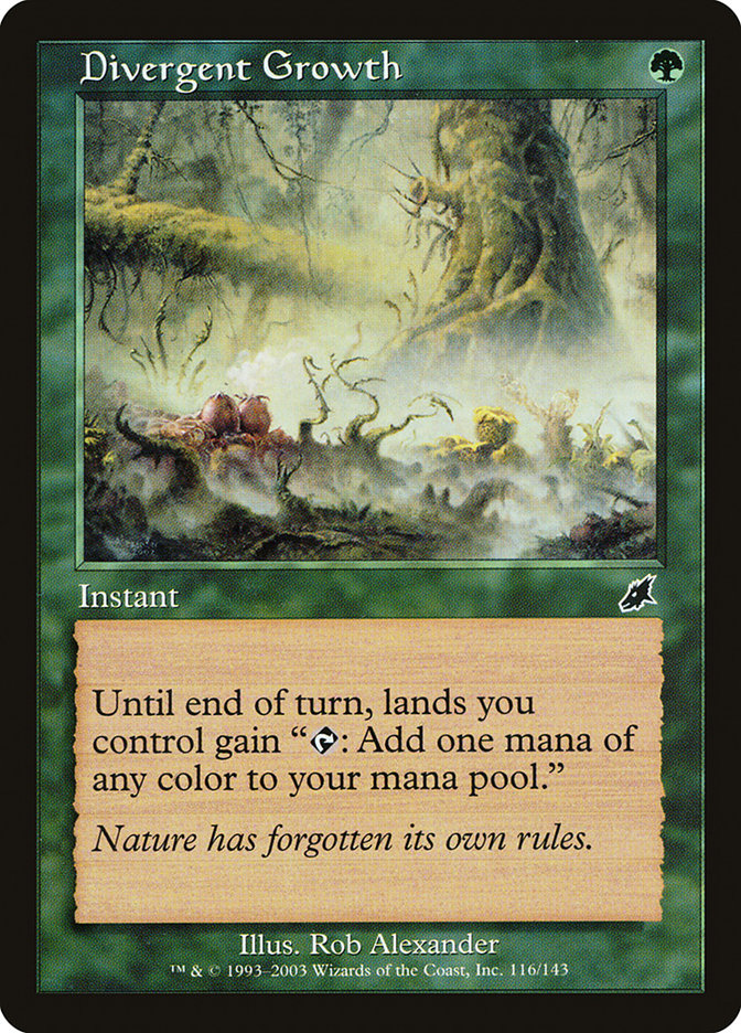 Divergent Growth [Scourge] - Magic: The Gathering - Card Brawlers | Quebec | Canada |