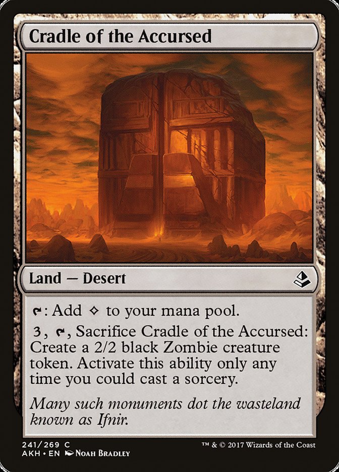 Cradle of the Accursed [Amonkhet] - Magic: The Gathering - Card Brawlers | Quebec | Canada |