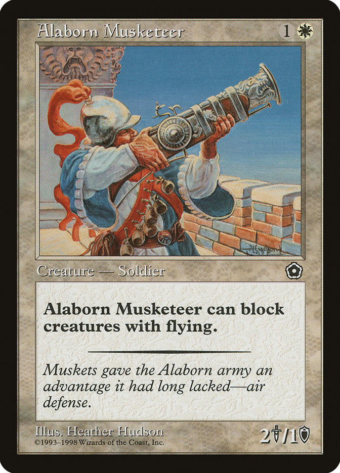 Alaborn Musketeer [Portal Second Age] - Magic: The Gathering - Card Brawlers | Quebec | Canada |