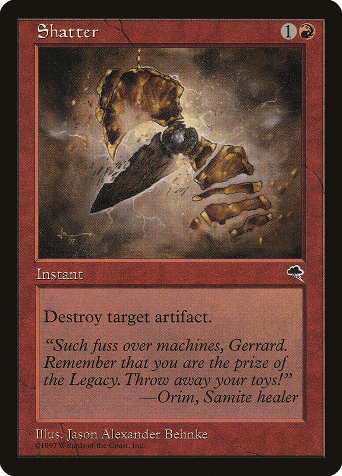 Shatter [Tempest] - Magic: The Gathering - Card Brawlers | Quebec | Canada |