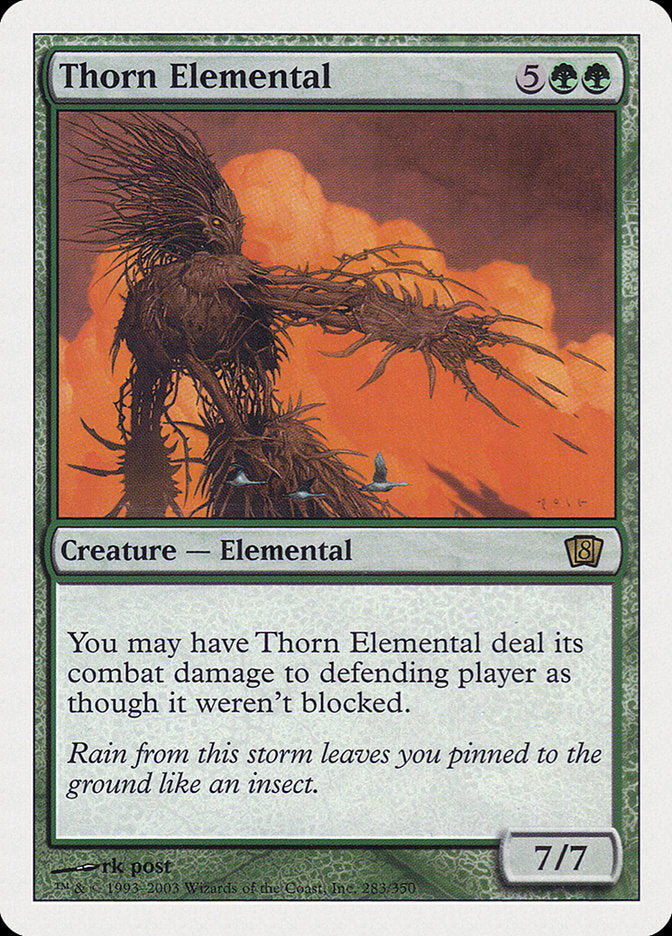 Thorn Elemental [Eighth Edition] - Magic: The Gathering - Card Brawlers | Quebec | Canada |
