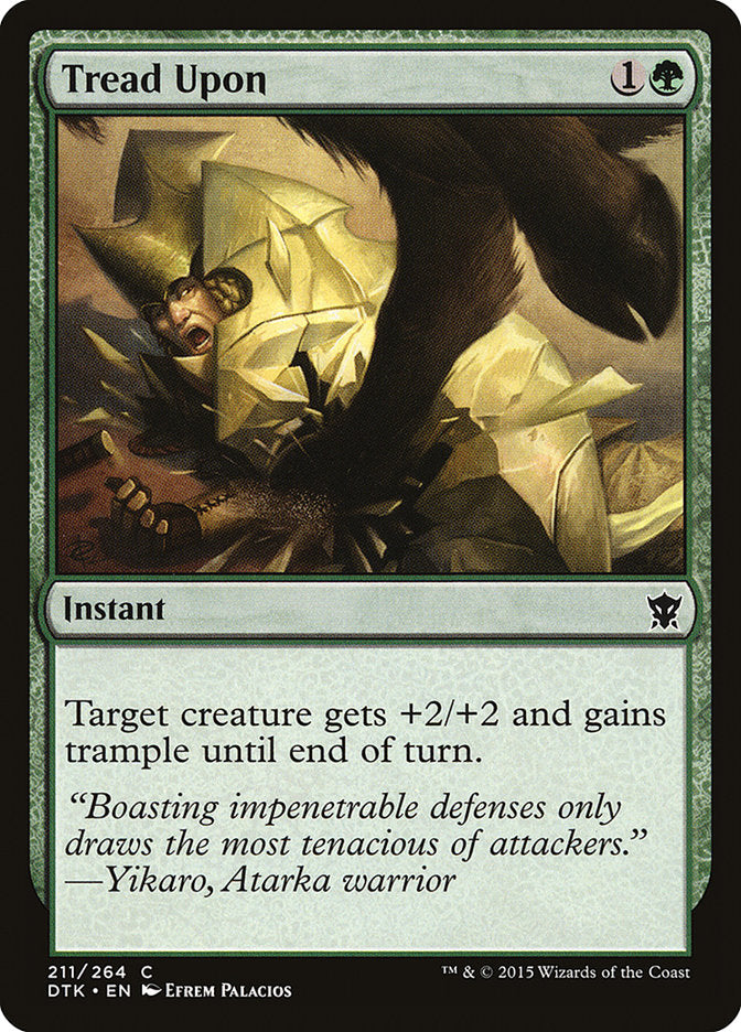 Tread Upon [Dragons of Tarkir] - Magic: The Gathering - Card Brawlers | Quebec | Canada |