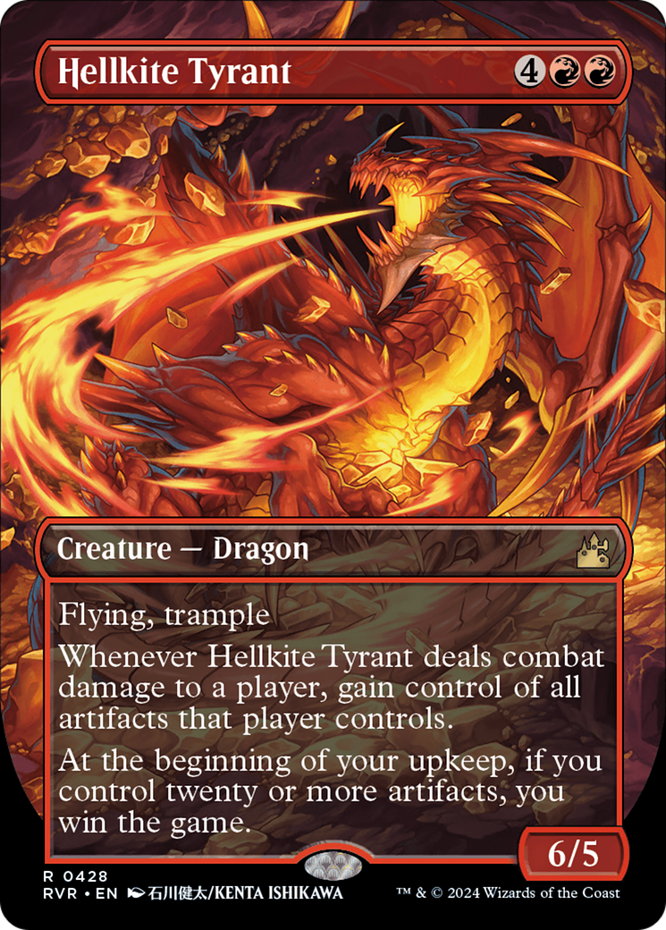Hellkite Tyrant (Anime Borderless) [Ravnica Remastered] - Magic: The Gathering - Card Brawlers | Quebec | Canada |