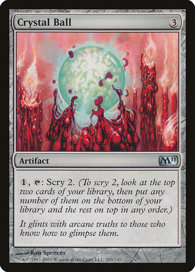 Crystal Ball [Magic 2011] - Magic: The Gathering - Card Brawlers | Quebec | Canada |