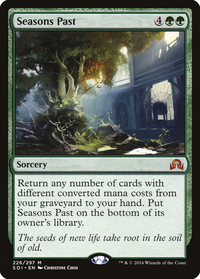 Seasons Past [Shadows over Innistrad] - Magic: The Gathering - Card Brawlers | Quebec | Canada |