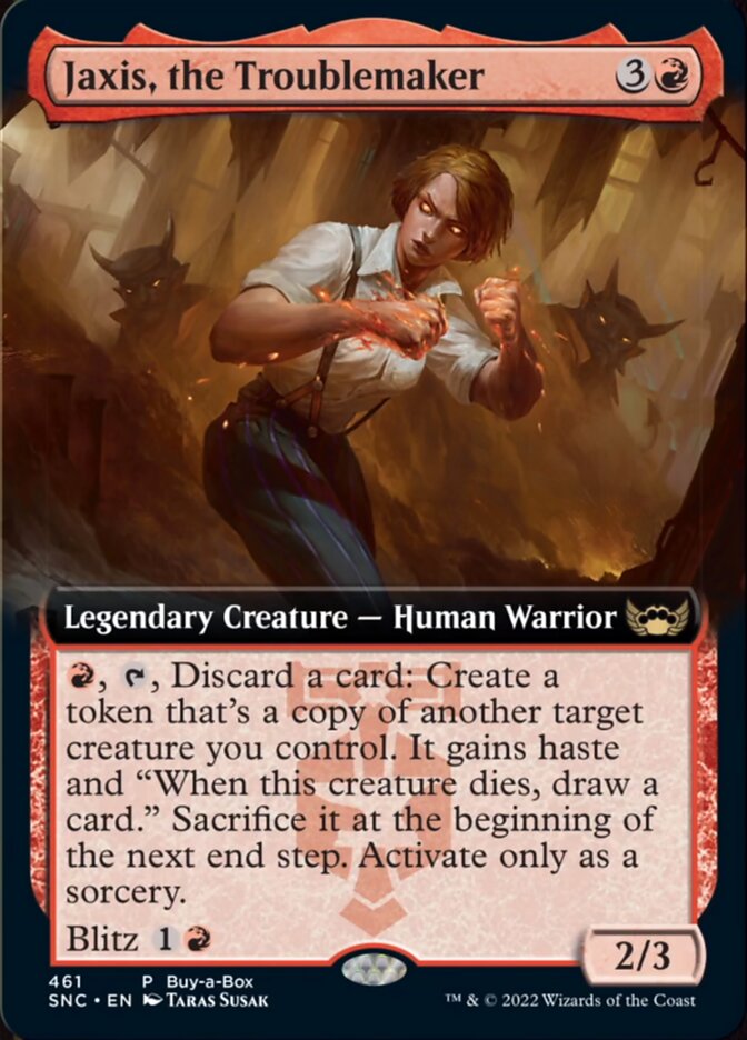Jaxis, the Troublemaker (Buy-A-Box) [Streets of New Capenna] - Magic: The Gathering - Card Brawlers | Quebec | Canada |