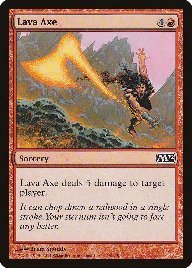 Lava Axe [Magic 2012] - Magic: The Gathering - Card Brawlers | Quebec | Canada |