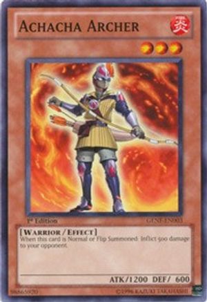 Achacha Archer [GENF-EN003] Common - Yu-Gi-Oh! - Card Brawlers | Quebec | Canada |