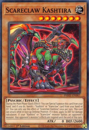 Scareclaw Kashtira [PHHY-EN007] Common - Yu-Gi-Oh! - Card Brawlers | Quebec | Canada |
