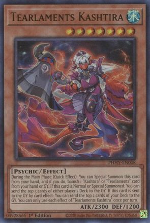 Tearlaments Kashtira [PHHY-EN008] Ultra Rare - Yu-Gi-Oh! - Card Brawlers | Quebec | Canada |