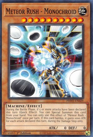 Meteor Rush - Monochroid [PHHY-EN029] Common - Yu-Gi-Oh! - Card Brawlers | Quebec | Canada |