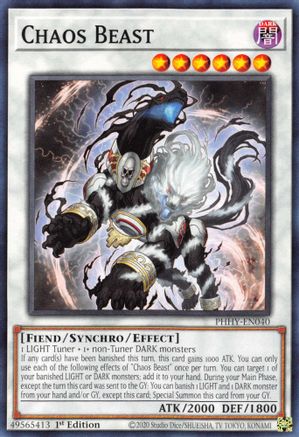 Chaos Beast [PHHY-EN040] Common - Yu-Gi-Oh! - Card Brawlers | Quebec | Canada |