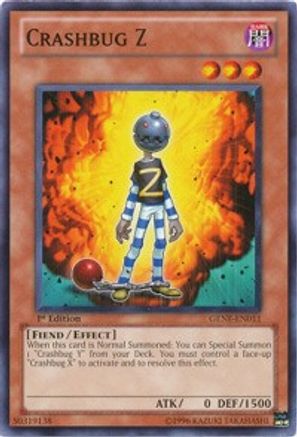 Crashbug Z [GENF-EN011] Common - Yu-Gi-Oh! - Card Brawlers | Quebec | Canada |
