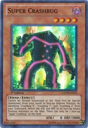 Super Crashbug [GENF-EN012] Super Rare - Yu-Gi-Oh! - Card Brawlers | Quebec | Canada |