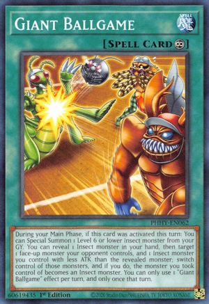 Giant Ballgame [PHHY-EN062] Common - Yu-Gi-Oh! - Card Brawlers | Quebec | Canada |