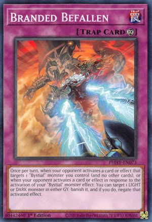 Branded Befallen [PHHY-EN073] Common - Yu-Gi-Oh! - Card Brawlers | Quebec | Canada |