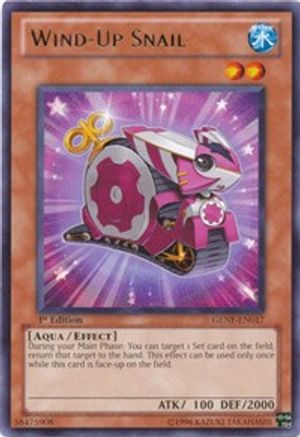 Wind-Up Snail [GENF-EN017] Rare - Yu-Gi-Oh! - Card Brawlers | Quebec | Canada |