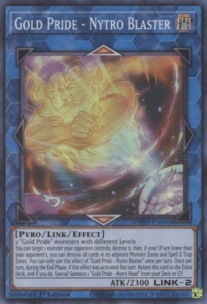 Gold Pride - Nytro Blaster [PHHY-EN090] Super Rare - Yu-Gi-Oh! - Card Brawlers | Quebec | Canada |