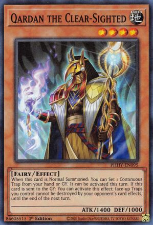 Qardan the Clear-Sighted [PHHY-EN095] Super Rare - Yu-Gi-Oh! - Card Brawlers | Quebec | Canada |