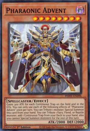 Pharaonic Advent [PHHY-EN096] Super Rare - Yu-Gi-Oh! - Card Brawlers | Quebec | Canada |