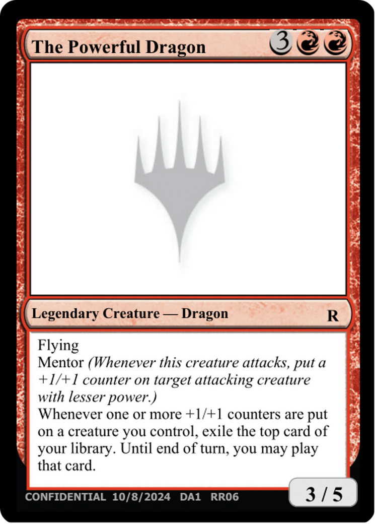 The Powerful Dragon [Unknown Event] - Magic: The Gathering - Card Brawlers | Quebec | Canada |