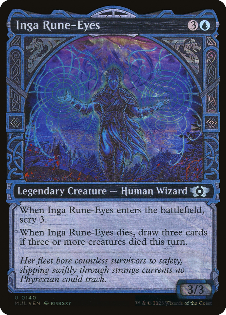 Inga Rune-Eyes (Halo Foil) [Multiverse Legends] - Magic: The Gathering - Card Brawlers | Quebec | Canada |