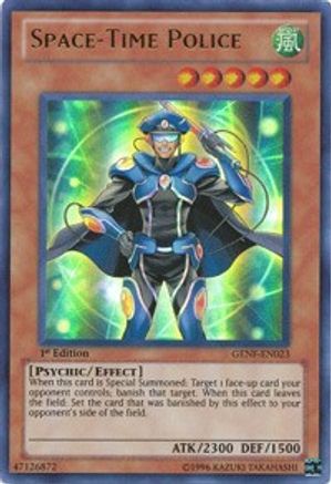 Space-Time Police [GENF-EN023] Ultra Rare - Yu-Gi-Oh! - Card Brawlers | Quebec | Canada |