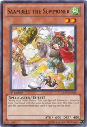 Saambell the Summoner [GENF-EN029] Common - Yu-Gi-Oh! - Card Brawlers | Quebec | Canada |