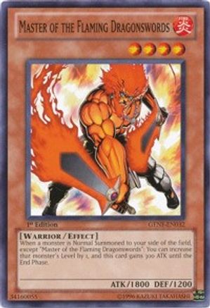 Master of the Flaming Dragonswords [GENF-EN032] Common - Yu-Gi-Oh! - Card Brawlers | Quebec | Canada |