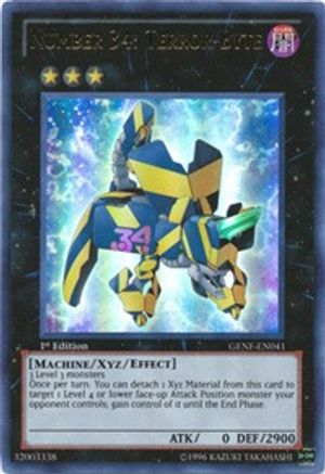 Number 34: Terror-Byte [GENF-EN041] Ultra Rare - Yu-Gi-Oh! - Card Brawlers | Quebec | Canada |