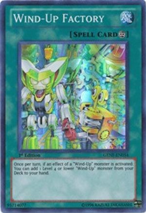 Wind-Up Factory [GENF-EN054] Super Rare - Yu-Gi-Oh! - Card Brawlers | Quebec | Canada |