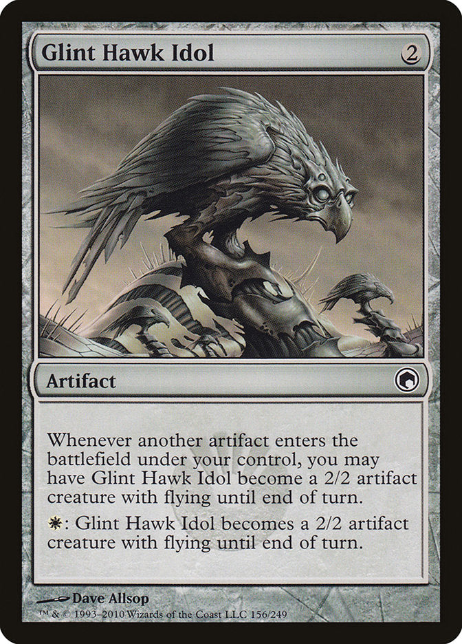 Glint Hawk Idol [Scars of Mirrodin] - Magic: The Gathering - Card Brawlers | Quebec | Canada |