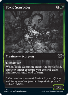 Toxic Scorpion [Innistrad: Double Feature] - Magic: The Gathering - Card Brawlers | Quebec | Canada |