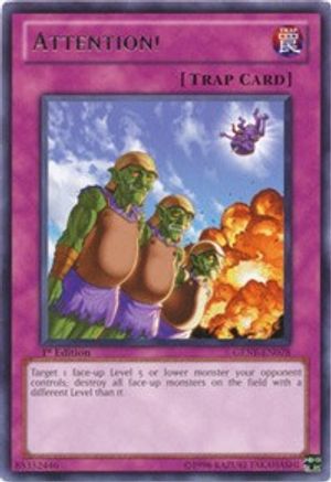 Attention! [GENF-EN078] Rare - Yu-Gi-Oh! - Card Brawlers | Quebec | Canada |
