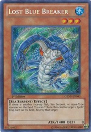 Lost Blue Breaker [GENF-EN083] Secret Rare - Yu-Gi-Oh! - Card Brawlers | Quebec | Canada |