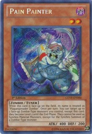 Pain Painter [GENF-EN084] Secret Rare - Yu-Gi-Oh! - Card Brawlers | Quebec | Canada |