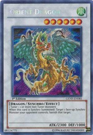 Orient Dragon [GENF-EN085] Secret Rare - Yu-Gi-Oh! - Card Brawlers | Quebec | Canada |